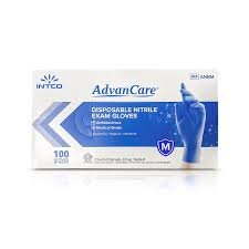 Advancare Nitrile Gloves (blue) Small