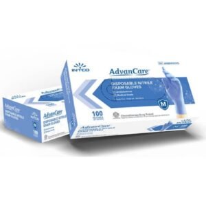 Advancare Nitrile Gloves (Blue) Medium